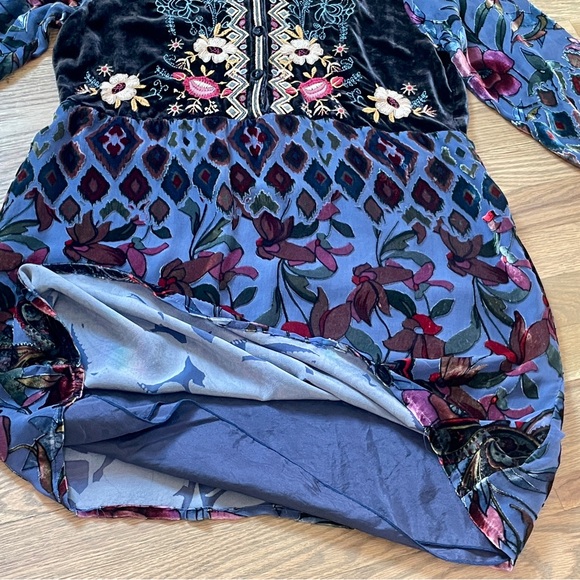 Johnny Was Clara Gwyneth burnout dress sz small - Picture 7 of 16